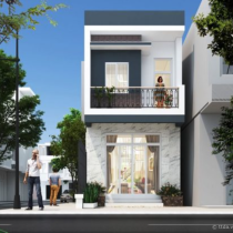 TOP 7+ mẫu nhà hộp 2 tầng đẹp và hiện đại nhất hiện nay