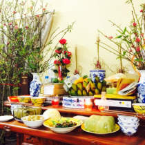 Cách bài trí bàn thờ gia tiên vào ngày Tết để đón tài lộc