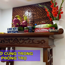 Ở phòng trọ nên thờ gì và thờ như thế nào là phù hợp?