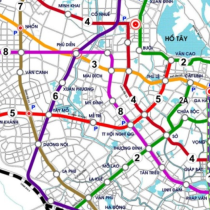 Lợi ích các tuyến Metro số 4, số 6, số 7 và số 8 Hà Nội hình thành trong tương lai