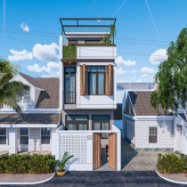 5 mẫu nhà ống 2 tầng 4x15m đẹp hoàn hảo kèm bản vẽ chi tiết