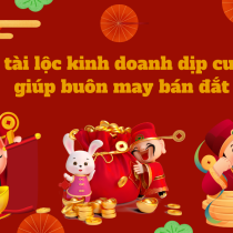 Chiêu tài lộc kinh doanh dịp cuối năm giúp buôn may bán đắt